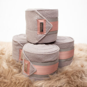 Equestrian Stockholm Bandagen Fleece dusty pink WB