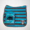 Eskadron Schabracke Polo Pad Striped capri/darknougat DR – Bild 2