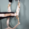 Cavallo Halfter mit Kunstfell beige WB – Bild 3