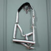 Eskadron Halfter Dornschnalle jade/white/steelgrey COB