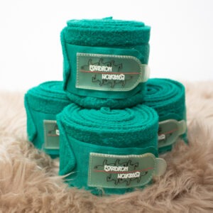 Eskadron Bandagen Fleece smaragdgreen Pony