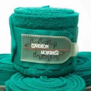 Eskadron Bandagen Fleece smaragdgreen Pony