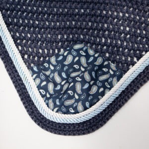 Eskadron Fliegenohren Paisley navy WB