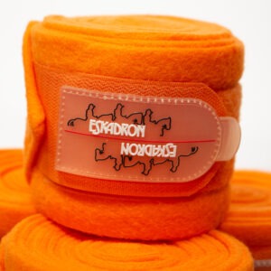 Eskadron Bandagen Fleece orange Pony