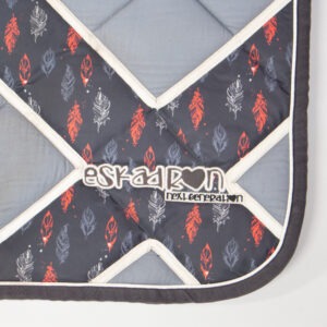 Eskadron Schabracke Bicross smokedblue feather DR