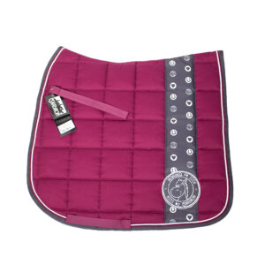 Eskadron Nici Schabracke Big Square burgundy anthra DR