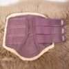 Eskadron Gamaschen Faux Fur smokingpurple L