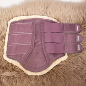 Eskadron Gamaschen Faux Fur smokingpurple L