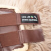 HKM Gamaschen braun M – Bild 3