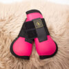 BR Hartschalengamaschen pink Pony