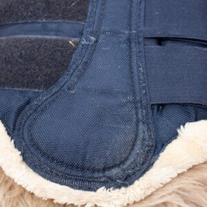 Eskadron Gamaschen Fauxfur night blue S