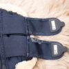 Eskadron Gamaschen Fauxfur night blue S – Bild 3