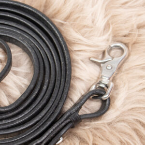Leder Zügel schwarz WB