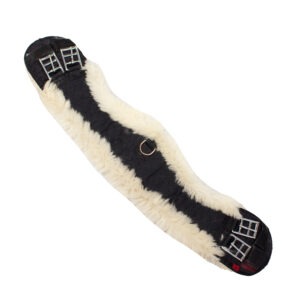 Christ Kurzgurt mit Lammfell schwarz 60 cm