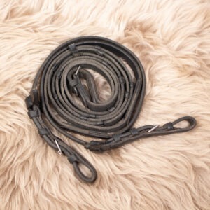 Anti-Slip-Zügel schwarz WB