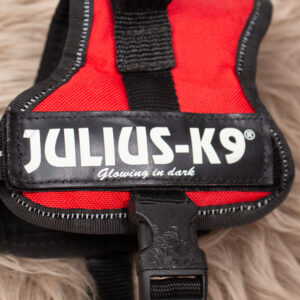 Julius K9 Hundegeschirr rot XS