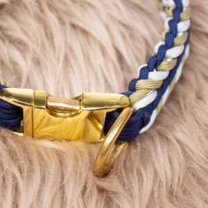 Halsband navy/olive L