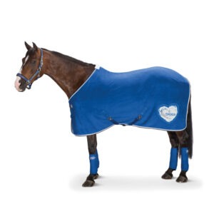 Eskadron Abschwitzdecke Fleece Heart royalblue XL/155