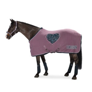 Eskadron Abschwitzdecke Fleece OMG smokingpurple L/145