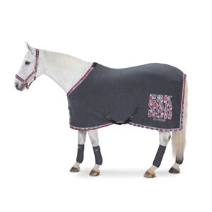 Eskadron Abschwitzdecke Fleece Widebinding anthracite aloha XL/155