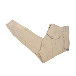 Cavallo Reithose mit Silikonvollbesatz Cat beige 40