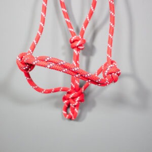 Knotenhalfter rot WB