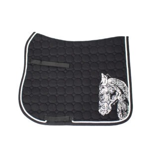Equiline Schabracke Octagon Holly schwarz DR