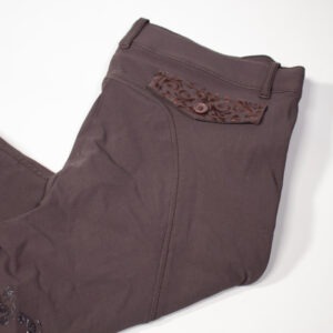 Equiline Reithose mit Silikonkniebesatz braun 42