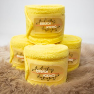 Eskadron Bandagen Fleece yellow Pony
