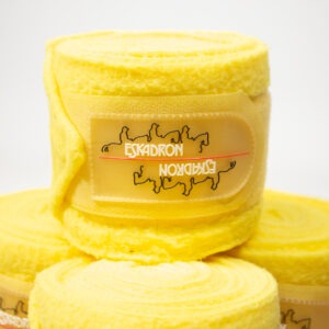 Eskadron Bandagen Fleece yellow Pony
