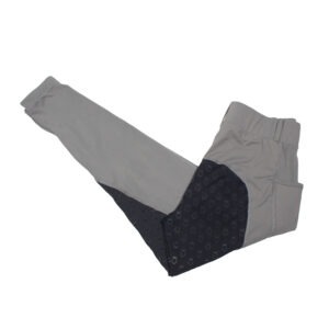 Royal Horsemen Reitleggings mit Silikonvollbesatz Basic grau M