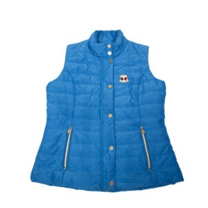 Iris Bayer Weste blau 38