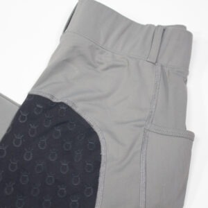 Royal Horsemen Reitleggings mit Silikonvollbesatz Basic grau M