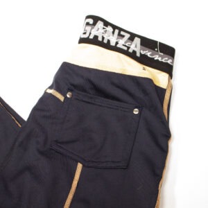 Fouganza Reitleggings mit Kniebesatz navy 153-162