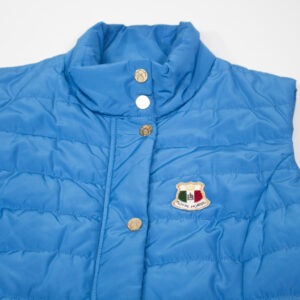 Iris Bayer Weste blau 38