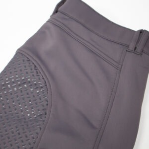 Riderschoice Winter Reithose mit Silikonvollbesatz All-Season Classic Design dark grey 40