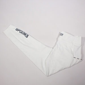 Spooks Reitleggings mit Silikonvollbesatz Emalia white M