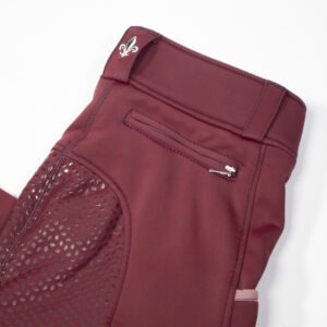 Equilibre Winter Reithose mit Silikonvollbesatz Enny mahagoni 36