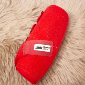 Stonedeek Gamaschen rot L