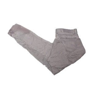 4Riders Jeans Reithose mit Silikonvollbesatz grau 36