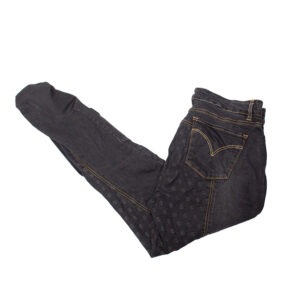 PS of Sweden Jeans Reithose mit Silikonvollbesatz Maggie schwarz 40