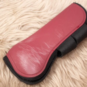 Showmaster Hartschalengamaschen rot WB