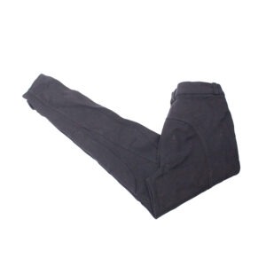 Fouganza Reithose mit Kniebesatz schwarz 38
