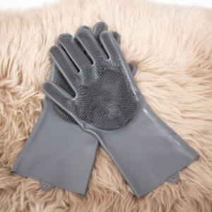 Covalliero Putzhandschuhe grau