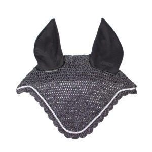 Eskadron Platinum Pure Fliegenohren Lurex black WB