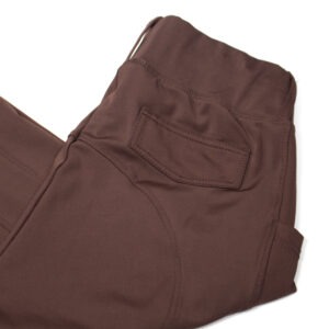 Etalon Vert Reitleggings mit Silikonkniebesatz braun L