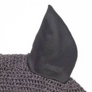 Eskadron Platinum Pure Fliegenohren Lurex black WB