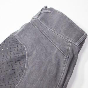 Riderschoice Jeans Reithose mit Silikonvollbesatz grey 42