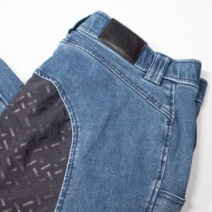 Riderschoice Jeans Reithose mit Silikonvollbesatz blau 42