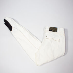 Equiline Reithose mit Silikonvollbesatz weiß 40